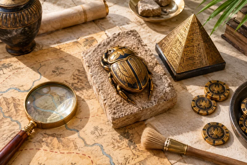 John Hunter and the Tomb of the Scarab Queen v DOXXbet – tematická fotografia hry pre DOXXbet