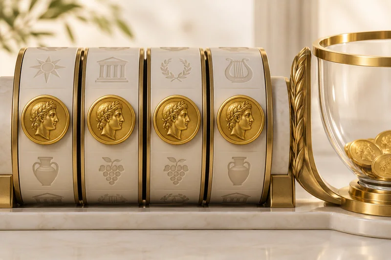 20 Golden Coins mechanika – 5 × 3, 20 pevných línií