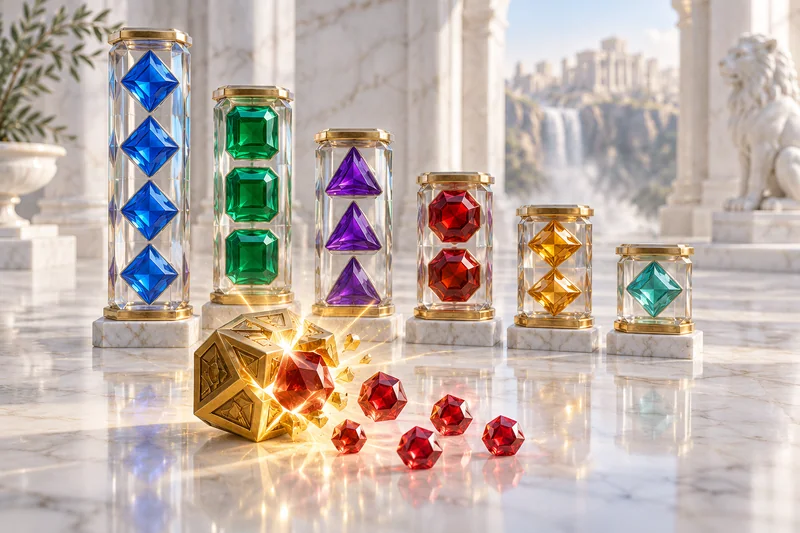 Rosh Immortality Cube Megaways mechanika – 6 valcov, 2 až 7 symbolov na valec, až 117 649 Megaways